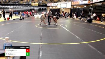 149 lbs Cons. Round 3 - Dylan Pilger, Air Force Prep vs Tate Rusher, Unattached