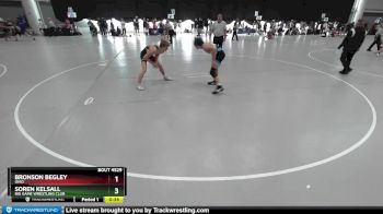 126 lbs Cons. Round 2 - Bronson Begley, Ohio vs Soren Kelsall, Big Game Wrestling Club