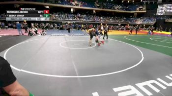 5A 175 lbs Cons. Round 2 - Elijah Bryan, Azle vs Torrance Adkins, San Antonio Veterans Memorial