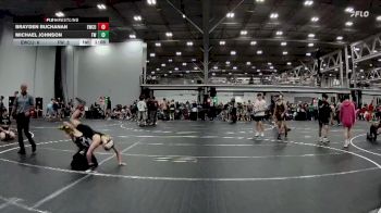 113 lbs Round 4 (6 Team) - Michael Johnson, Freakztyle Wrestling vs Brayden Buchanan, EsteBuilt Underground