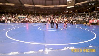 73 lbs Consi Of 16 #1 - Kendric Trout-Palomo, Nebraska Elite vs Jude Miller, Brawlers