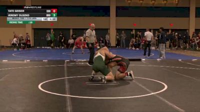 174 lbs C Of 16 #1 - Tate Geiser, Edinboro vs Jeremy Olszko, Ohio