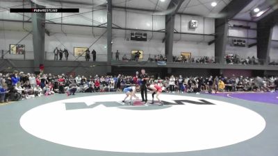 Junior Girls FS - 120 lbs Champ. Round 1 - Berkeley Varick, WA vs Aubree Graves, ID