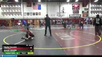 48 lbs Round 1 - Roman Walker, Southern Utah Elite vs Talon Tulloch, Junior Gaels