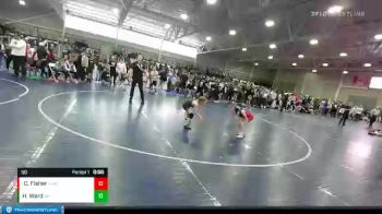 56 lbs Round 1 - Camille Fisher, Southern Idaho Wrestling Club vs Harlym Ward, Bear River