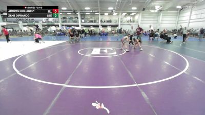 77 lbs Consi Of 8 #1 - Armeen Kuljancic, Killingly vs Zeke DiFranco, Coventry
