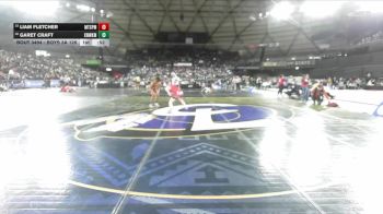 Boys 3A 126 lbs Cons. Round 3 - Liam Fletcher, Mt. Spokane vs Garet Craft, Kennewick