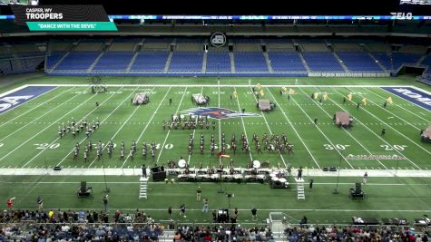 Troopers "DANCE WITH THE DEVIL" at 2024 DCI Southwestern Championship pres. by Fred J. Miller, Inc.