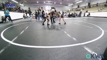 58-61 lbs Rr Rnd 5 - Teagan Eichhorn, Vinita Kids Wrestling vs Tucker Scott, Team Tulsa Wrestling Club