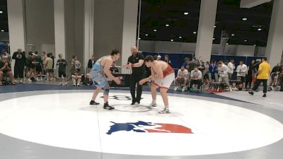 125 kg Cons. Quarters - Elijah Schunke, Heartland Wrestling Academy vs Dean Bechtold, Steller Trained Wrestling