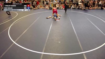 225 lbs Champ. Round 2 - Phillip Harris, STMA vs Wes Wolke, MN Elite