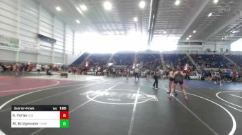 155 lbs Quarterfinal - Shaylin Potter, 209 Wrestling vs Madelynn Bridgewater, Cobra Kai