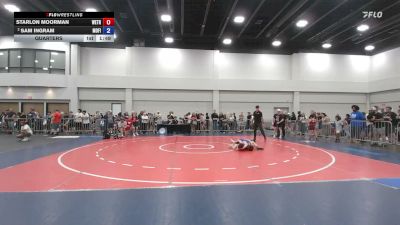 92-95 lbs Quarters - Starlon Moorman, Well Trained vs Sam Ingram, Morris Fitness