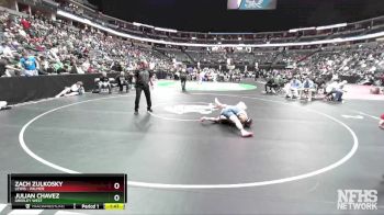 120-4A Champ. Round 1 - Julian Chavez, Greeley West vs Zach Zulkosky, Lewis - Palmer