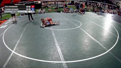 110 lbs Ella Kavanagh, Nevada 2 HS Girls vs Yazmin Nevarez, Oklahoma 1 HS Girls