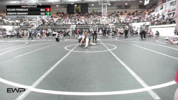 180 lbs Rr Rnd 1 - Lillian Primeaux, Mojo Grappling Academy vs Jordyn Gregory, Choctaw Ironman