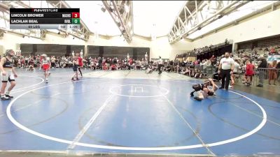 69 lbs Rr Rnd 11 - Lincoln Brower, Mat Assassins White vs Lachlan Beal, Revival Blue ES