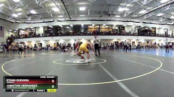 174 Freshman/Soph Cons. Round 1 - Ethan Guevara, Wabash vs Christian Hernandez, Jamestown Community College