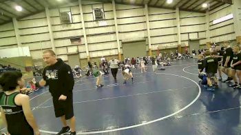 84 lbs Champ Round 1 (16 Team) - Max Mannino, Gold Rush Wrestling vs Waycen Gillette, Idaho 1