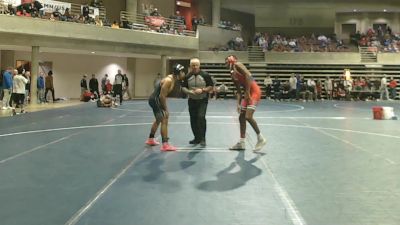 133 Championship Bracket Cons. Round 2 - Raymond Acesor, Mahtomedi vs Darryl Jackson, Simley