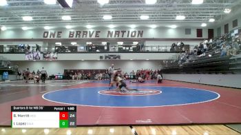 150 lbs Quarters & 1st Wb (16 Team) - Bob Merritt, Irwin County vs Ivan Lopez, East Laurens