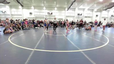 105 lbs Round Robin 2 - Finley Fourspring, Backyard Barbies vs Ana Mendoza, Metro All-Stars-Girls