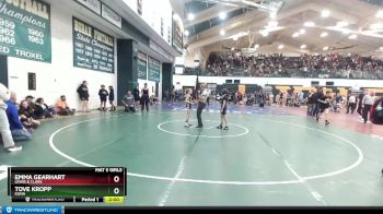 76 lbs Cons. Round 1 - Tove Kropp, Kuna vs Emma Gearhart, Lewis & Clark