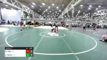 88 lbs Prelims - Michael Daly, Apex vs Emma Bacon, Virginia Team Predator