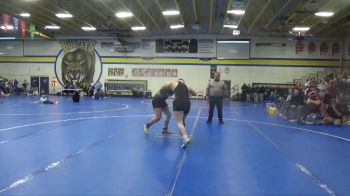 190 lbs Round 1 (8 Team) - Kaitlynn Dickes, BCLUW-SH vs Maci Stoner, Mount Vernon