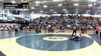 150 lbs Semifinal - Vann Riordan, Mass. Jackson vs De`Mier Hamilton, Canton McKinley