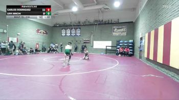 113 lbs Champ. Round 2 - Levi Jenchi, Riverside Poly vs Carlos Rodriguez, Elsinore