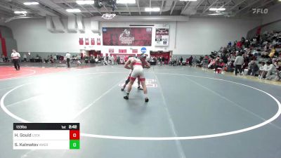 133 lbs Consi Of 16 #1 - Hunter Gould, Lock Haven - Unatt vs Shamil Kalmatov, American - Unatt