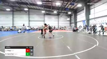 220 lbs Prelims - JC Hagy, VA Redhawks vs Ralph Sanchez, Backyard Boyz Blue