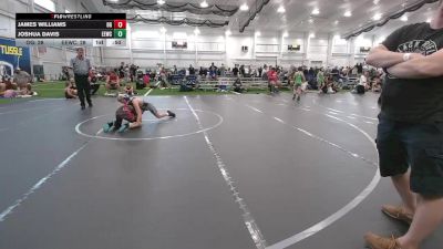 88 lbs Round 2 (8 Team) - Joshua Davis, Eastwood Eagles WC vs James Williams, Ohio Gold
