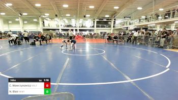 74 lbs Semifinal - Chael Wawrzynowicz, Wolfgang Wr Ac vs Noah Blair, Newtown