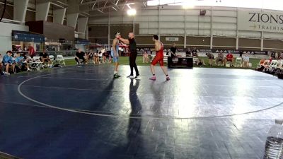 190 lbs Seth Hernandez, Oklahoma Outlaws Blue vs Brody Ismael, New Jersey