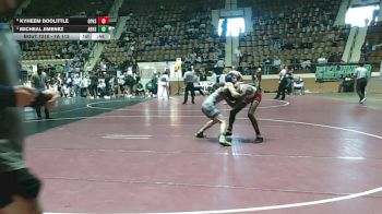 7A 113 lbs Cons. Round 3 - Micheal Jimenez, Alma Bryant vs Kyheem Doolittle, Opelika Hs