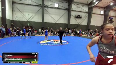 117 lbs Quarterfinal - Zeta Lee, WA vs Heirdina Equbazgi, WA