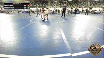 126 lbs Consi Of 4 - Caysen Wahl, Bristow Elementary Wrestling Club vs Brody Mcnac, Bristow Elementary Wrestling Club