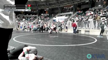 Round Of 16 - Jack Peterson, Tahlequah Wrestling Club vs Anthony Gates, Owasso Takedown Club