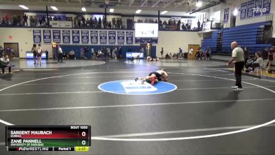 174 lbs Quarterfinal - Zane Pannell, University Of Dubuque vs Sargent Maubach, Eureka