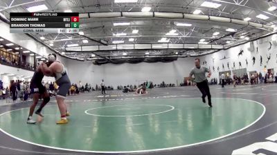 285 Freshman/Soph Cons. Semi - Brandon Thomas, Henry Ford College vs Dominic Marr, Mount St Joseph