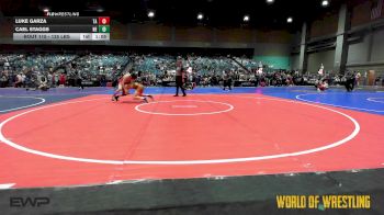 135 lbs Round Of 16 - Luke Garza, Team Aggression vs Cael Staggs, Nevada Elite