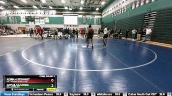 120 lbs Cons. Round 3 - Adrian Stewart, Dallas South Oak Cliff vs Israel Olivares, Dallas Molina
