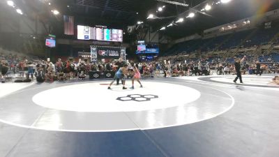 100 lbs Cons. Quarters - Aniya Polk, Ohio vs Jayland Davis, Indiana
