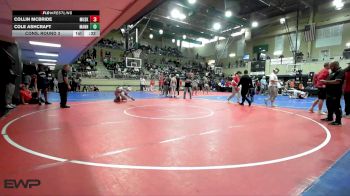 138 lbs Cons. Round 3 - Cole Ashcraft, MANNFORD vs Collin McBride, MUSKOGEE