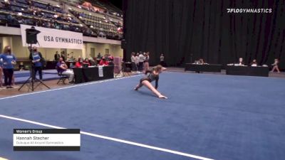 Hannah Stecher - Women's Group, Dubuque All Around Gymnastics - 2021 Women's Xcel Region 4 Championships