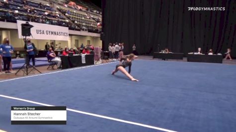 Hannah Stecher - Women's Group, Dubuque All Around Gymnastics - 2021 Women's Xcel Region 4 Championships