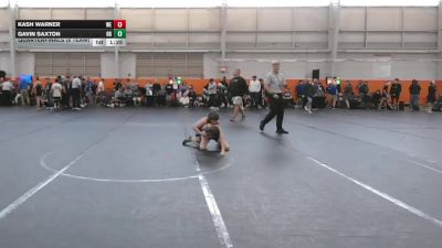 72 lbs Quarterfinals (8 Team) - Kash Warner, Warner Elite vs Gavin Saxton, Ohio Gold