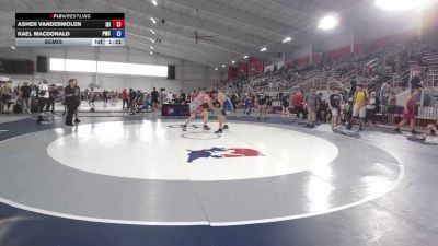 190 lbs Semis - Asher VanDerMolen, ISI vs Kael Macdonald, Pioneer Wrestling Club
